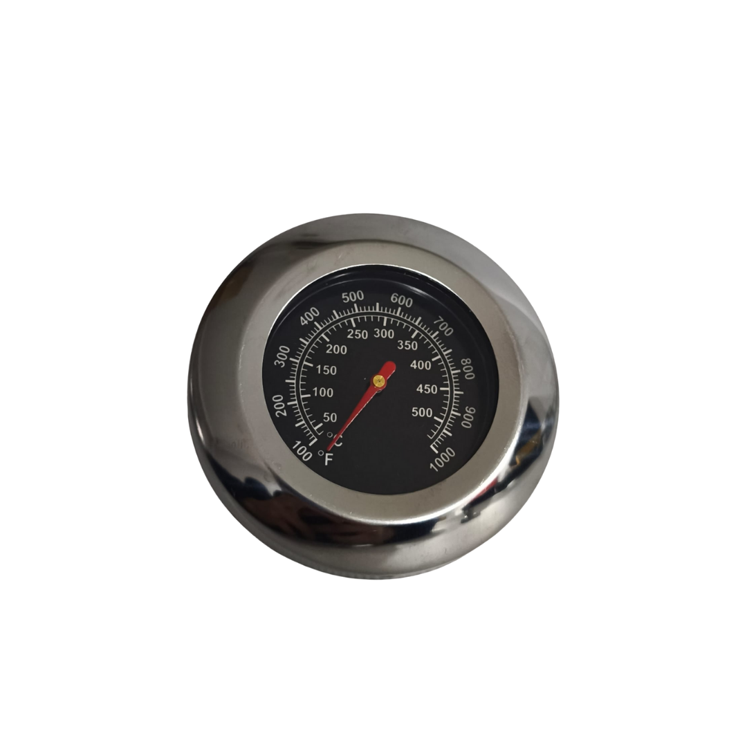 FRS-121 Fire Stove Döküm Soba Termostati (Ø75mm) – Hassas Analog Sıcaklık Göstergesi