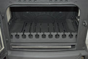 FRS-033YKST Fire Stove Altara Premium YK Döküm Soba: Çift Yanmalı, Fırınlı, Odunluklu