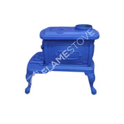 FRS-059M Fire Stove Nostalji Fransız Pik Döküm Soba: Odun Kömür Yakıtlı, 25m² Isıtma