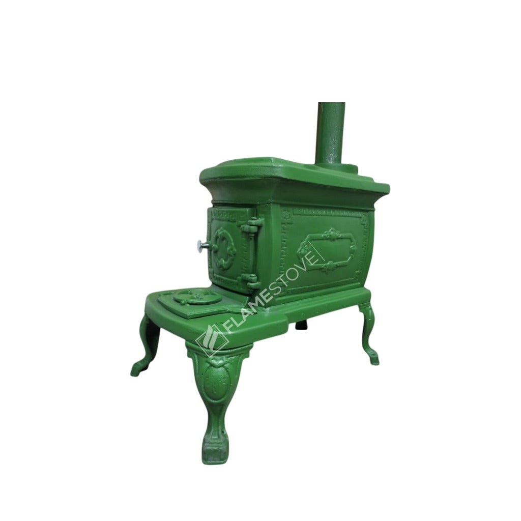 FRS-059Y Fire Stove Nostalji Fransız Pik Döküm Soba: Yüksek Verimli Odun Kömür Isıtma Çözümü.