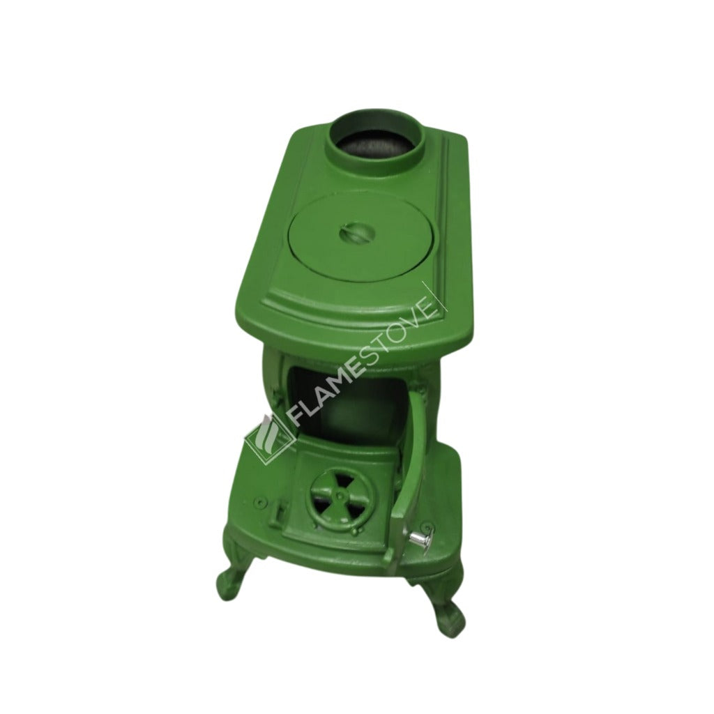 FRS-059Y Fire Stove Nostalji Fransız Pik Döküm Soba: Yüksek Verimli Odun Kömür Isıtma Çözümü.