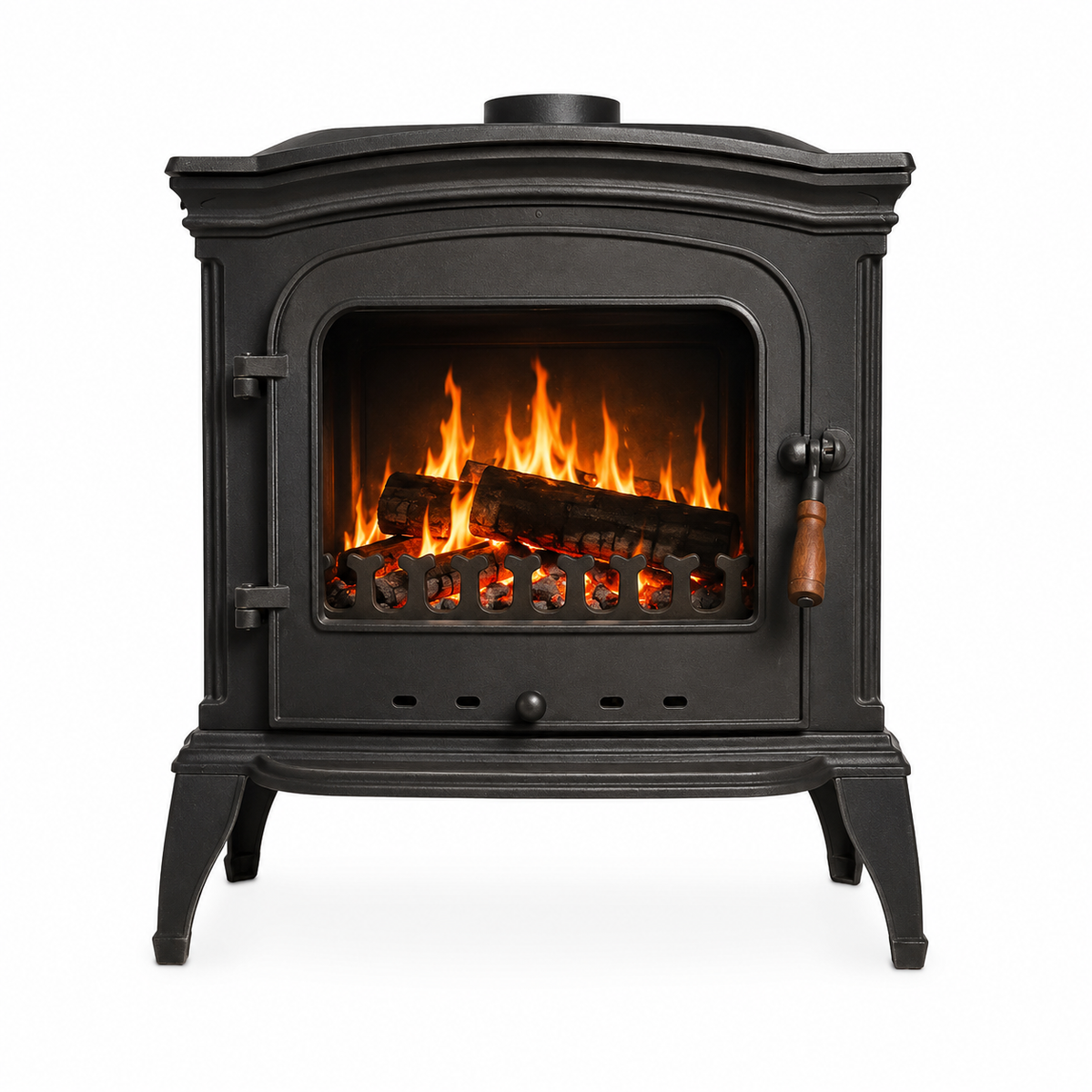 FRS-032 Fire Stove Altara Lux Döküm Soba: Yüksek Verimli, Estetik, Dayanıklı Odun Kömür Sobası