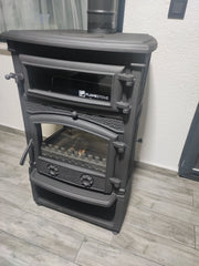 Sirius Maxi Style Fırınlı Odun Hazneli Döküm Soba FRS-011ST