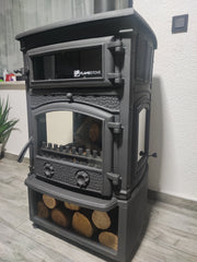 Sirius Maxi Style Fırınlı Odun Hazneli Döküm Soba FRS-011ST