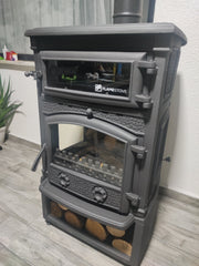 Sirius Maxi Style Fırınlı Odun Hazneli Döküm Soba FRS-011ST