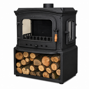 FRS-032YKST Fire Stove Altara Lux Döküm Soba Yüksek Verimli Odun & Kömür Isıtıcı Çift Yanmalı