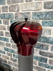FRS-131 Fire Stove Bilyali Baca Üstü Döner Şapka Kırmızı