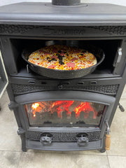 FRS-071YK Fire Stove Fırınlı Döküm Soba Sirius Midi Yan Kapaklı