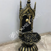 Fire Stove FRS-905 Altın Midye Alüminyum Bahçe Çeşmesi: Lüks Dış Mekan Estetiği