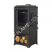 FRS-205YK Fire Stove Lodi Şömine Soba: Yan Yüklemeli, Odunluklu, A Sınıfı, Çift Yanmalı