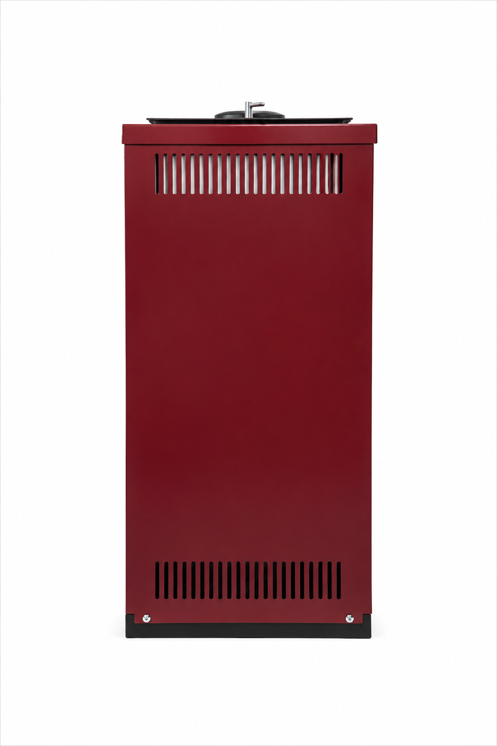 FRS-295 Mini Hybrid Lüx Gurme Çelik Soba | Fırınlı | 3 Camlı | Pelet ve Odun Yakıtlı