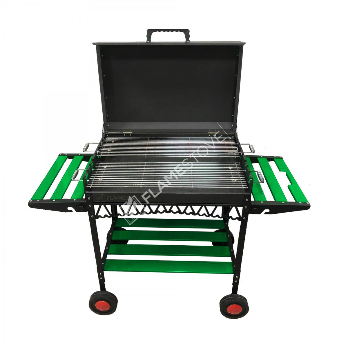 FRS-505Y Fire Stove Ultra Lüks Yeşil Taşınabilir Barbekü