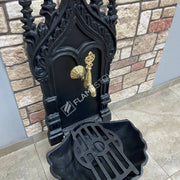 Fire Stove FRS-906 Mat Siyah Midye Alüminyum Bahçe Çeşmesi: Modern, Şık, Dayanıklı