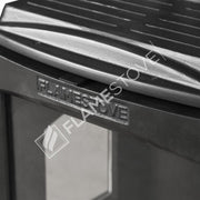 Fire Stove Lodi Üç Camlı Yan Yüklemeli Şömine Soba, Yüksek Verimli Odun/Kömür Sobası