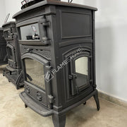 FRS-012YK Fire Stove Sirius Maxi Fırınlı Döküm Odun Kömür Sobası Yüksek Verimli