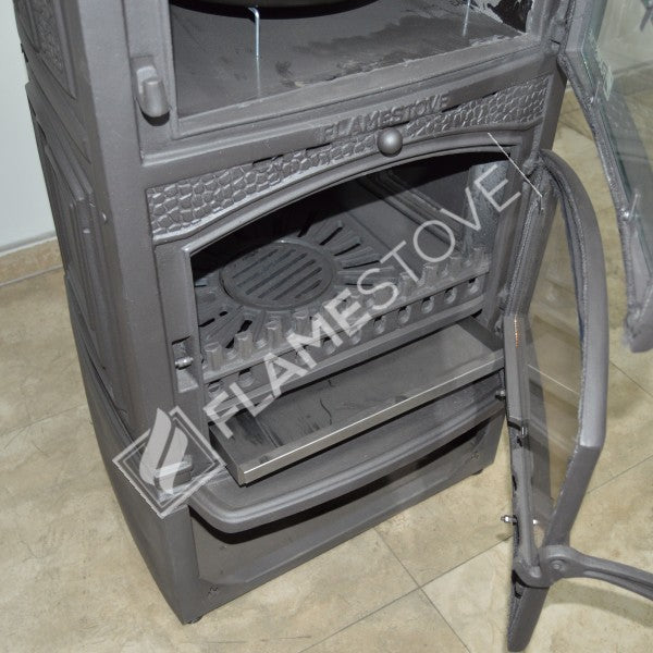 Fire Stove FRS-13ST Sirius Maxi Fırınlı Döküm Soba, 15 kW Güç, Yüksek Verimli Isıtma