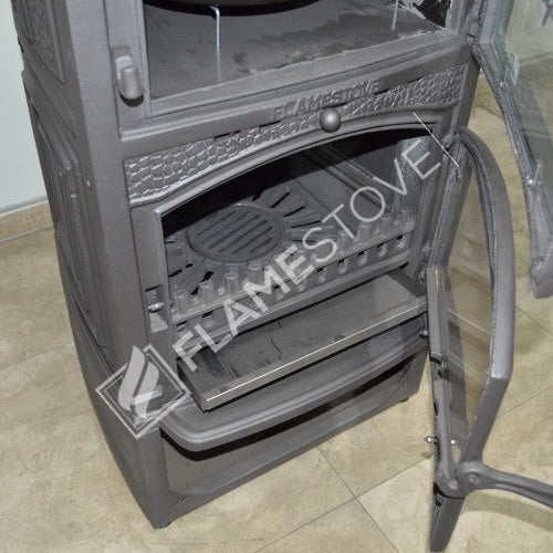 Fire Stove FRS-13ST Sirius Maxi Fırınlı Döküm Soba, 15 kW Güç, Yüksek Verimli Isıtma