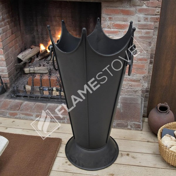 FRS-8192 Fire Stove Mat Siyah Dayanıklı Metal Odunluk