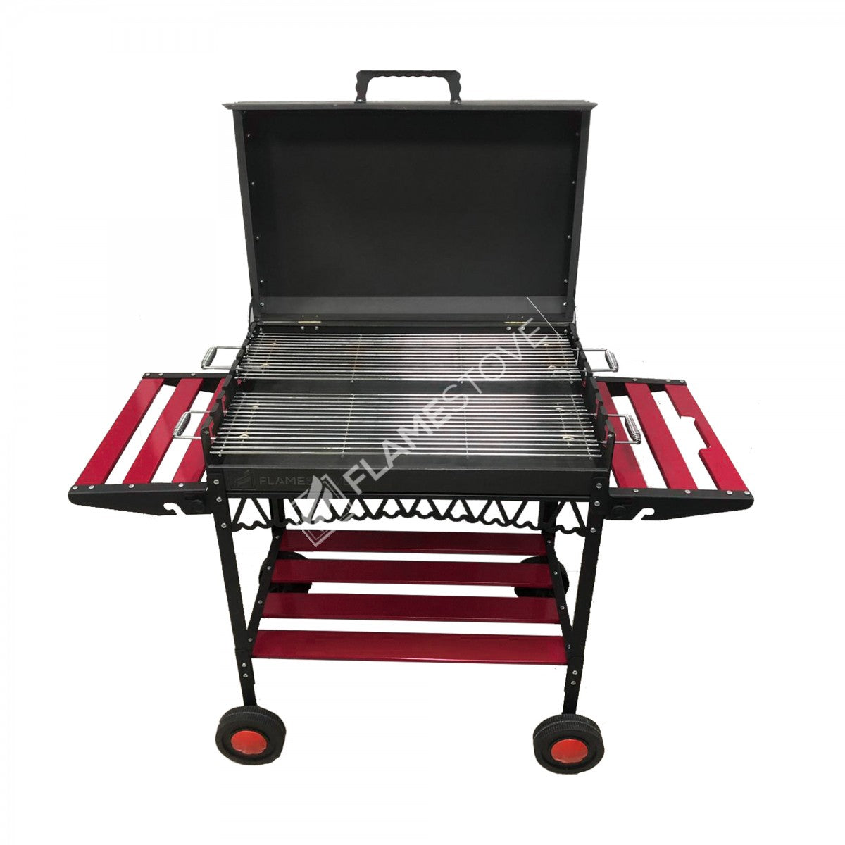 FRS-505K Fire Stove Ultra Lüks Kırmızı Barbekü 