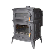FRS-033SS Fire Stove Döküm Sulu Isıtma Sobası 33 kW Altara Premium Çift Yanma