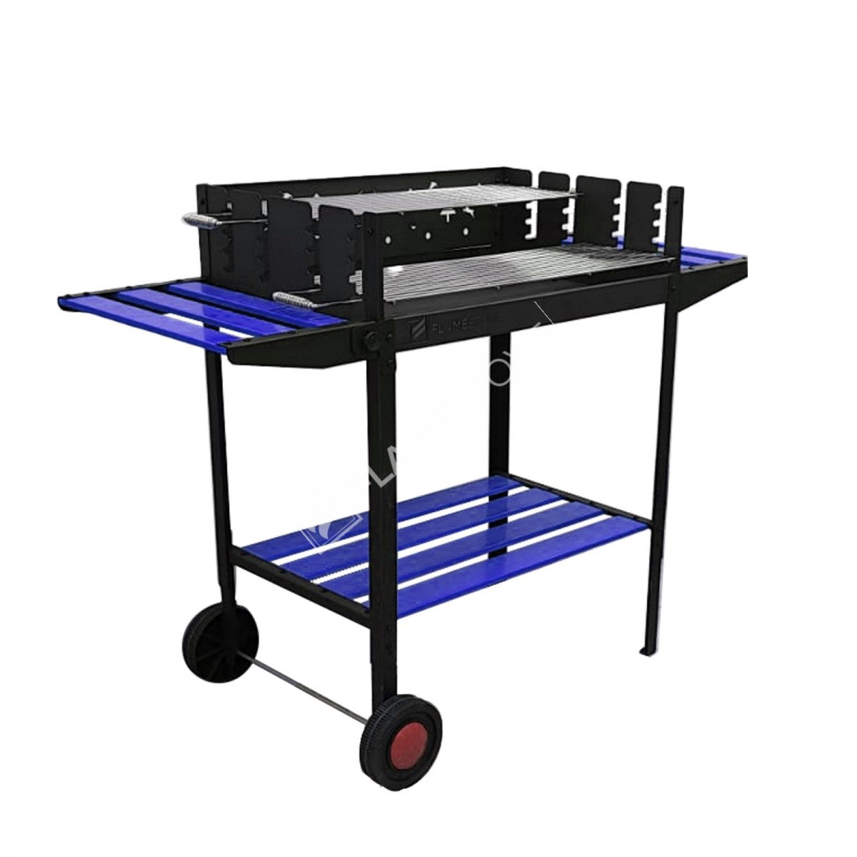 FRS-504M Fire Stove Lüks Tekerlekli Emaye Kaplı Bahçe Mangalı