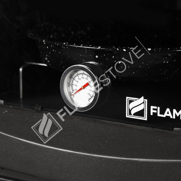 Fire Stove Lodi Lux Gurme Fırınlı 8 kW Yüksek Verimli Döküm Soba