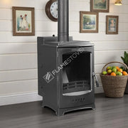FRS-211 Fire Stove Lodi Krom Haznelı Yüksek Verimli A Sınıfı Pelet Sobası 7 kW