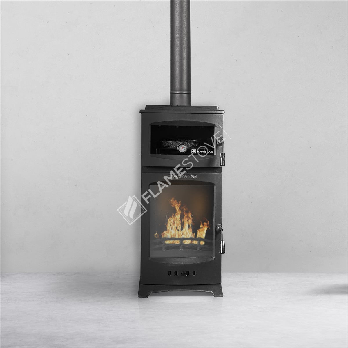Lodi Gurme Pelet Soba Fırınlı, A Sınıfı, Schott Robax Camlı, 12 kW