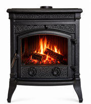 FRS-016 Fire Stove Sirius Star Yüksek Verimli Pik Döküm Odun Kömür Sobası FRS-016