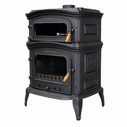 FRS-033 Fire Stove Altara Premium Döküm Soba, Yüksek Verimli Fırınlı Odun Kömür Sobası