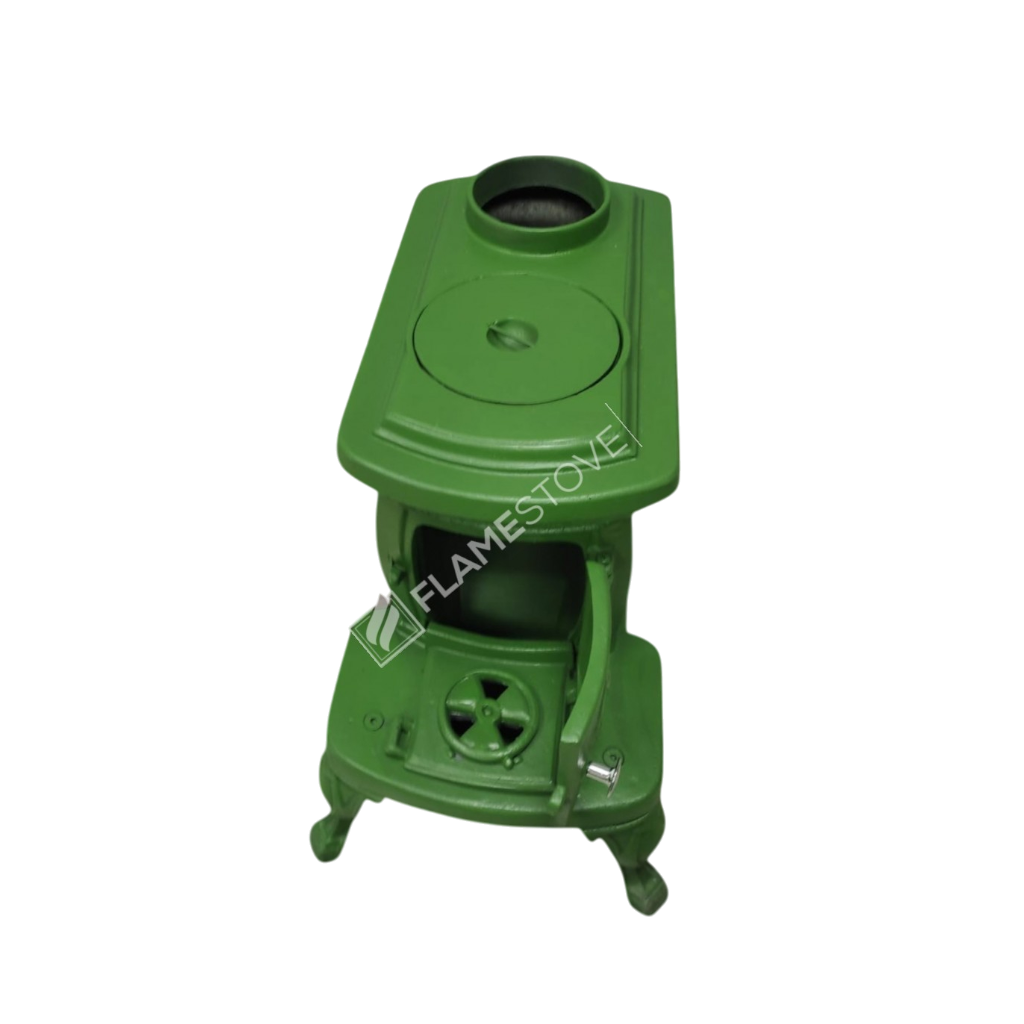 FRS-059Y Fire Stove Nostalji Fransız Pik Döküm Soba: Yüksek Verimli Odun Kömür Isıtma Çözümü.