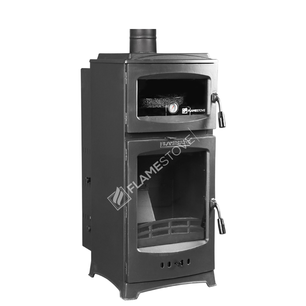 Lodi Gurme Pelet Soba Fırınlı, A Sınıfı, Schott Robax Camlı, 12 kW  