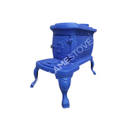 FRS-059M Fire Stove Nostalji Fransız Pik Döküm Soba: Odun Kömür Yakıtlı, 25m² Isıtma